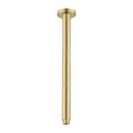 ROUND CEILING ARM 100MM/300MM LENGTH BRUSHED GOLD