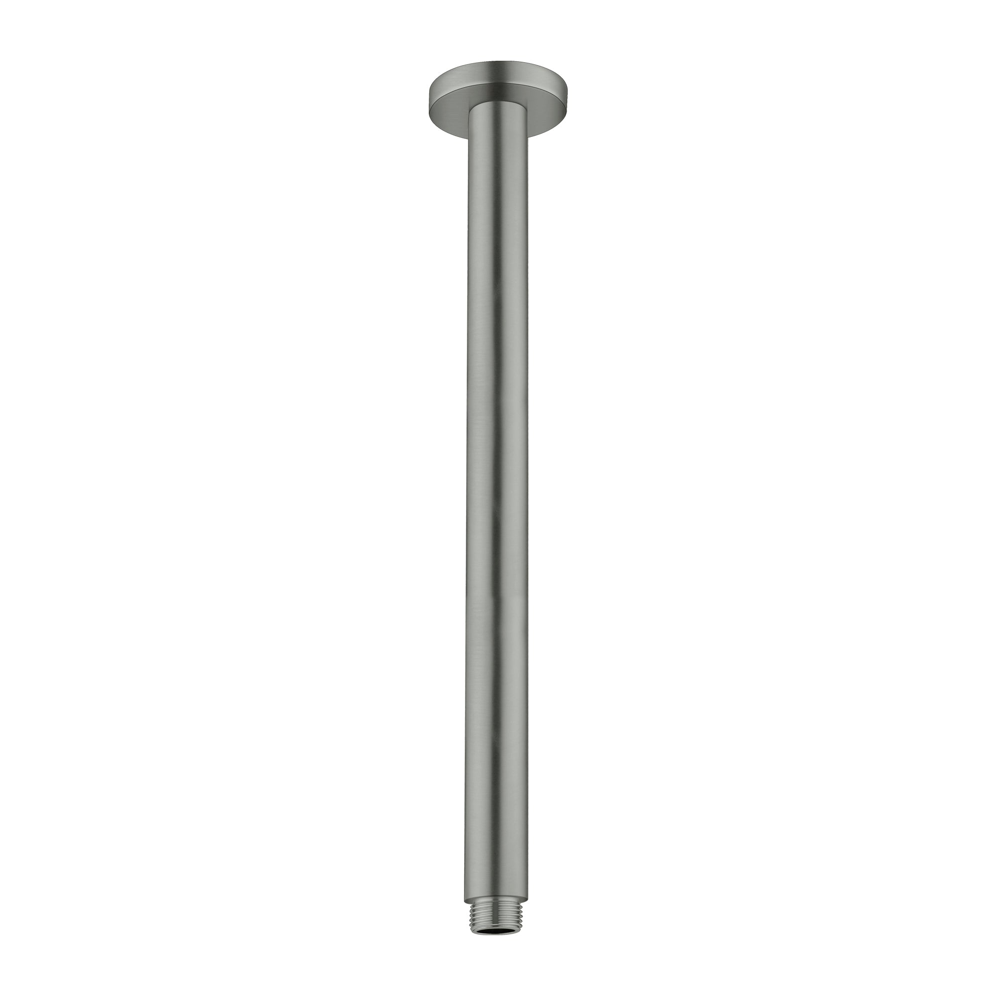 ROUND CEILING ARM 100MM/300MM LENGTH GUN METAL