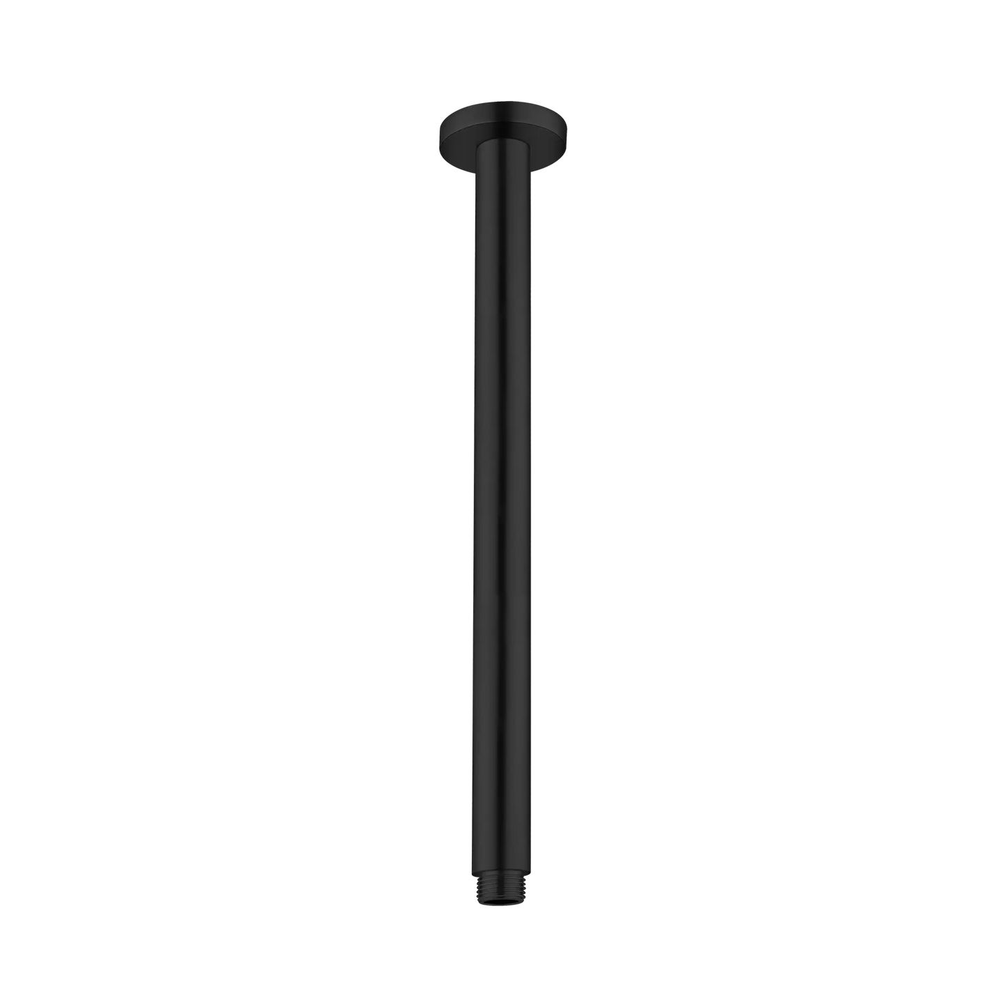 ROUND CEILING ARM 100MM/300MM LENGTH Matte Black