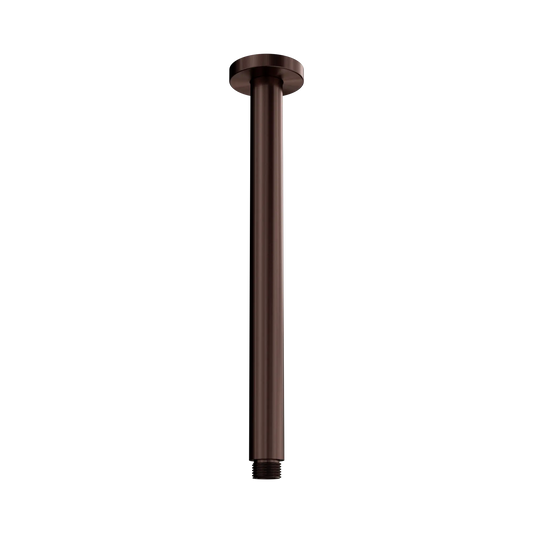 Round Ceiling Arm 300mm Length Rome Bronze