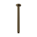 Round Ceiling Arm 300mm Length Tumbled Antique Brass