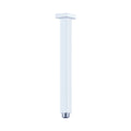 SQUARE CEILING ARM 150/300/450/600MM LENGTH CHROME CHROME