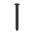 SQUARE CEILING ARM 300MM LENGTH MATTE BLACK