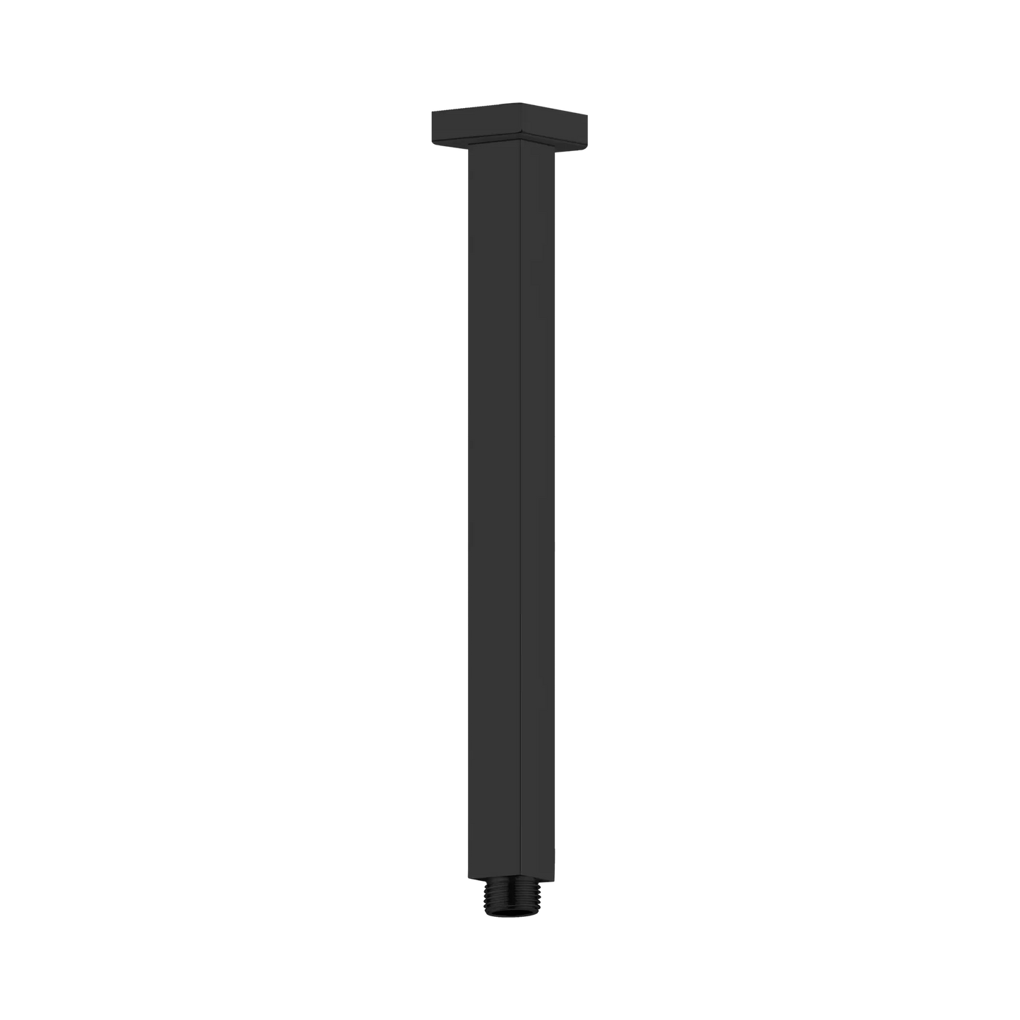 SQUARE CEILING ARM 300MM LENGTH MATTE BLACK