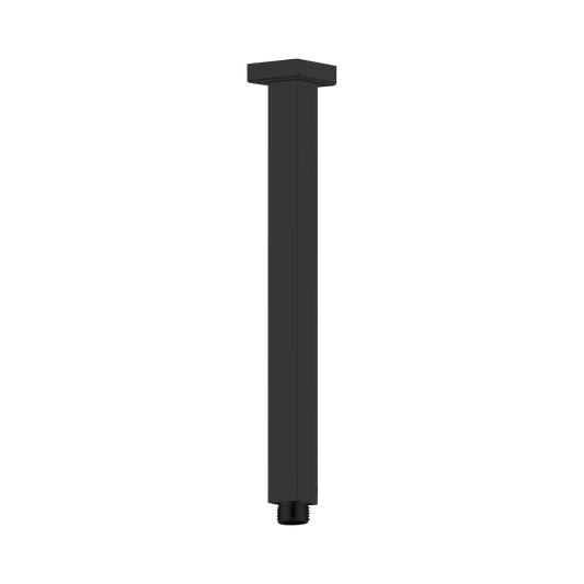Square Ceiling Arm Matte Black