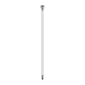 PREMIUM FLEXIBLE MIXER TAP HOSE PAIR CHROME