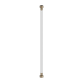 500MM PREMIUM G1/2 FEMALE FLEXIBLE WATER CONNECTOR HOSE BRUSHED BRONZE