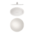 250MM ROUND STAINLESS STEEL SHOWER HEAD 4 STAR RATING BRUSHED NICKEL
