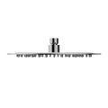 250MM ROUND STAINLESS STEEL SHOWER HEAD 4 STAR RATING CHROME