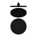 230MM AIR SHOWER HEAD MATTE BLACK
