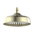 YORK 200MM SHOWER HEAD AGED BRASS