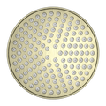 YORK 200MM SHOWER HEAD AGED BRASS