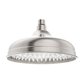 YORK 200MM SHOWER HEAD BRUSHED NICKEL