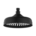 YORK 200MM SHOWER HEAD MATTE BLACK