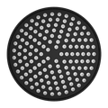 YORK 200MM SHOWER HEAD MATTE BLACK