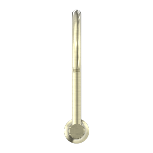 YORK SHOWER ARM AGED BRASS
