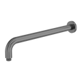 ZEN SS316L ROUND SHOWER ARM 400MM LENGTH GRAPHITE