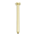ZEN SS316L ROUND CEILING ARM 300MM LENGTH BRUSHED GOLD