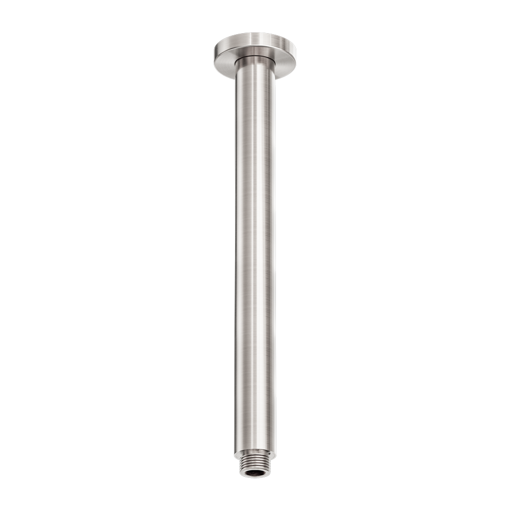 ZEN SS316L ROUND CEILING ARM 300MM LENGTH BRUSHED NICKEL