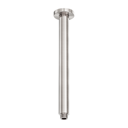 ZEN SS316L ROUND CEILING ARM 300MM LENGTH BRUSHED NICKEL