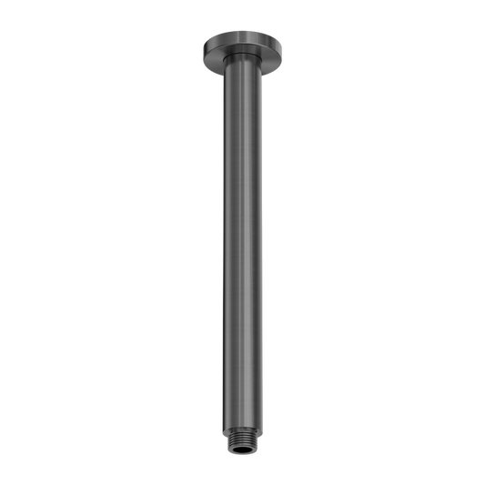 ZEN SS316L ROUND CEILING ARM 300MM LENGTH GRAPHITE (NR510GR) GRAPHITE