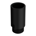 Dual Check Valve Male X Female G1/2 Matte Black — Tapware Parts & Valves