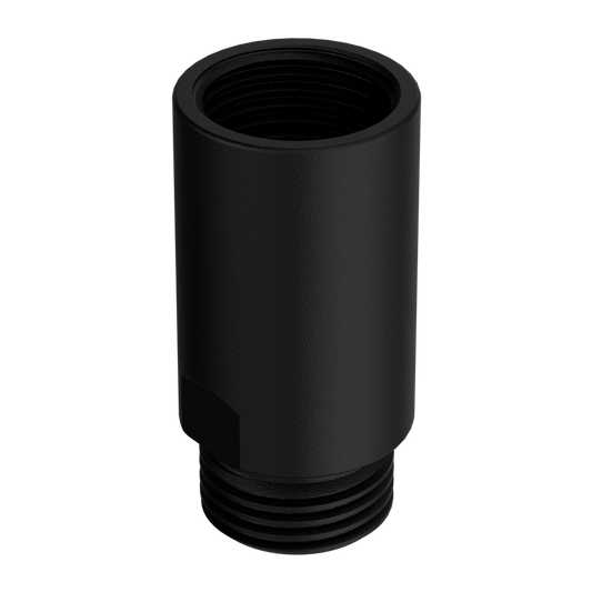 DUAL CHECK VALVE MALE X FEMALE G1/2 MATTE BLACK