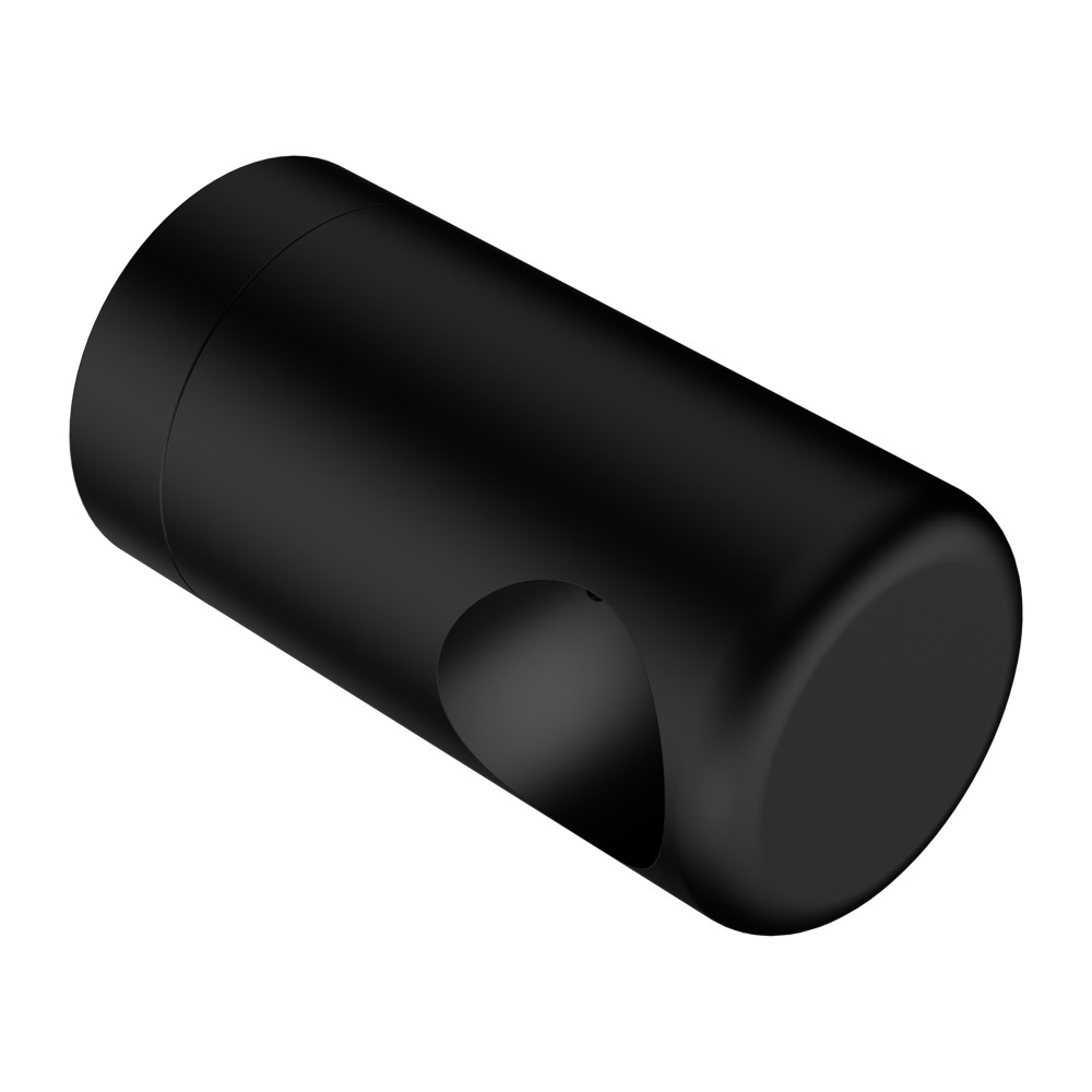 MECCA CARE MAKE YOUR OWN 25MM GRAB RAIL END BRACKET MATTE BLACK