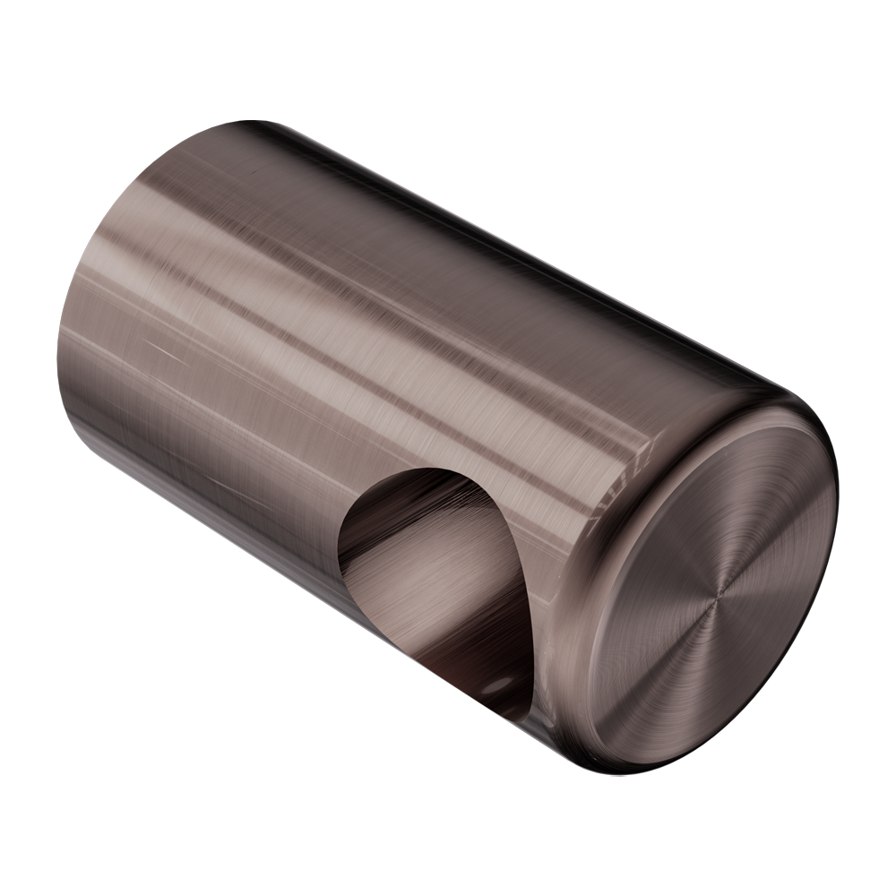 MECCA CARE MAKE YOUR OWN 32MM GRAB RAIL END BRACKET BRUSHED BRONZE