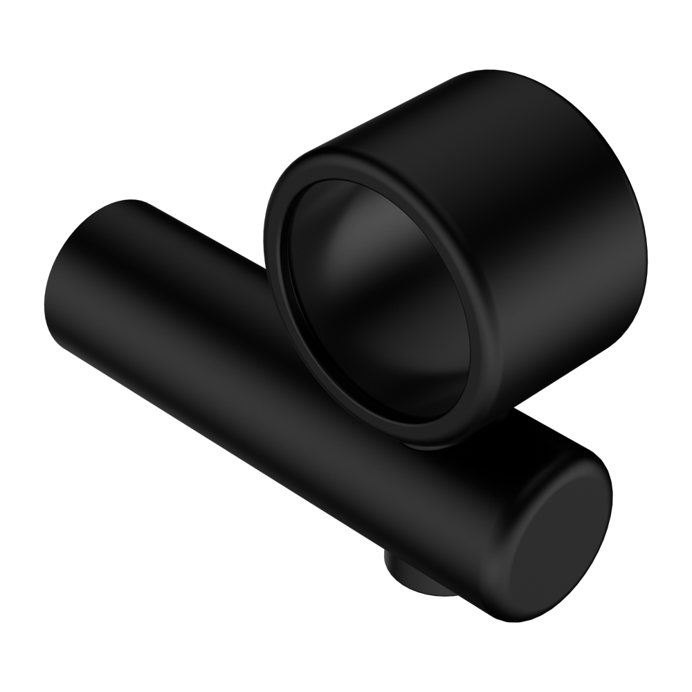 MECCA CARE MAKE YOUR OWN 32MM HAND RAIL UNDERMOUNT MID BRACKET MATTE BLACK