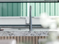 DOLCE PULL OUT SINK MIXER WITH VEGIE SPRAY FUNCTION GUN METAL GREY