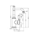 Nero York Basin Mixer with Chrome