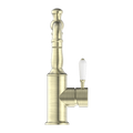 YORK BASIN MIXER WITH AGED BRASS