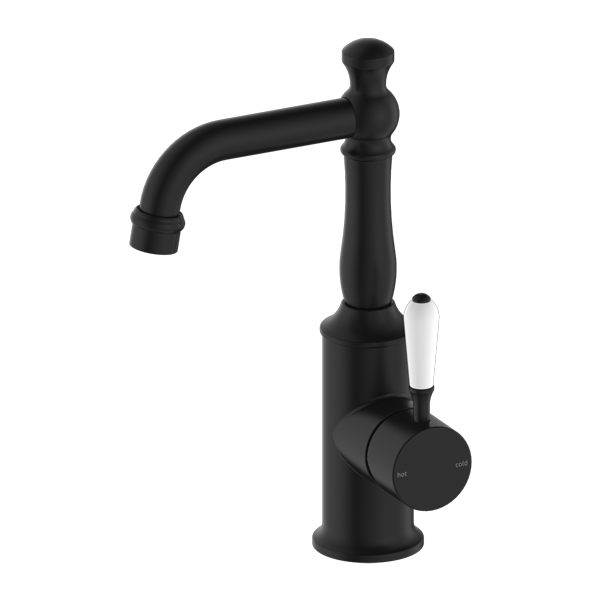 YORK BASIN MIXER WITH MATTE BLACK