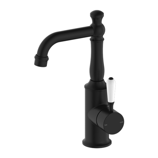 YORK BASIN MIXER WITH MATTE BLACK