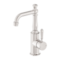 YORK BASIN MIXER WITH METAL LEVER BRUSHED NICKEL