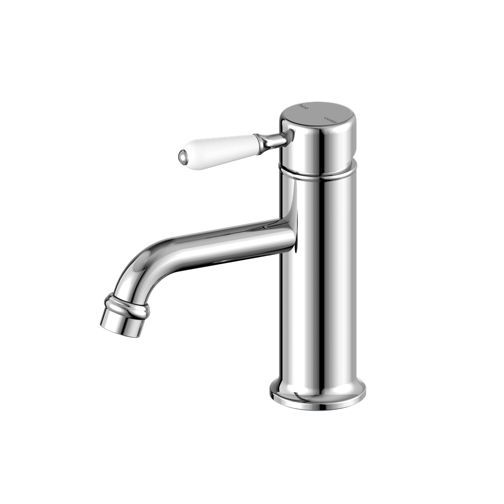 YORK STRAIGHT BASIN MIXER WITH CHROME