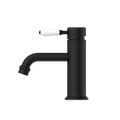 YORK STRAIGHT BASIN MIXER WITH MATTE BLACK