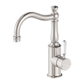YORK BASIN MIXER HOOK SPOUT WITH BRUSHED NICKEL