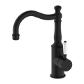 YORK BASIN MIXER HOOK SPOUT WITH MATTE BLACK