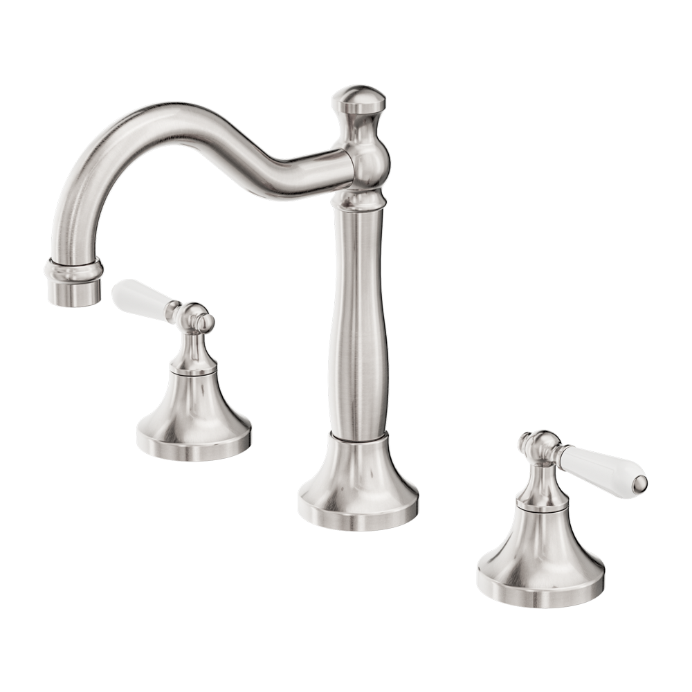 YORK BASIN SET WITH BRUSHED NICKEL