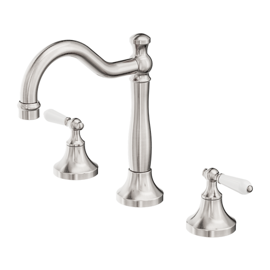 YORK BASIN SET WITH BRUSHED NICKEL