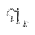 Nero York Basin Set with Chrome
