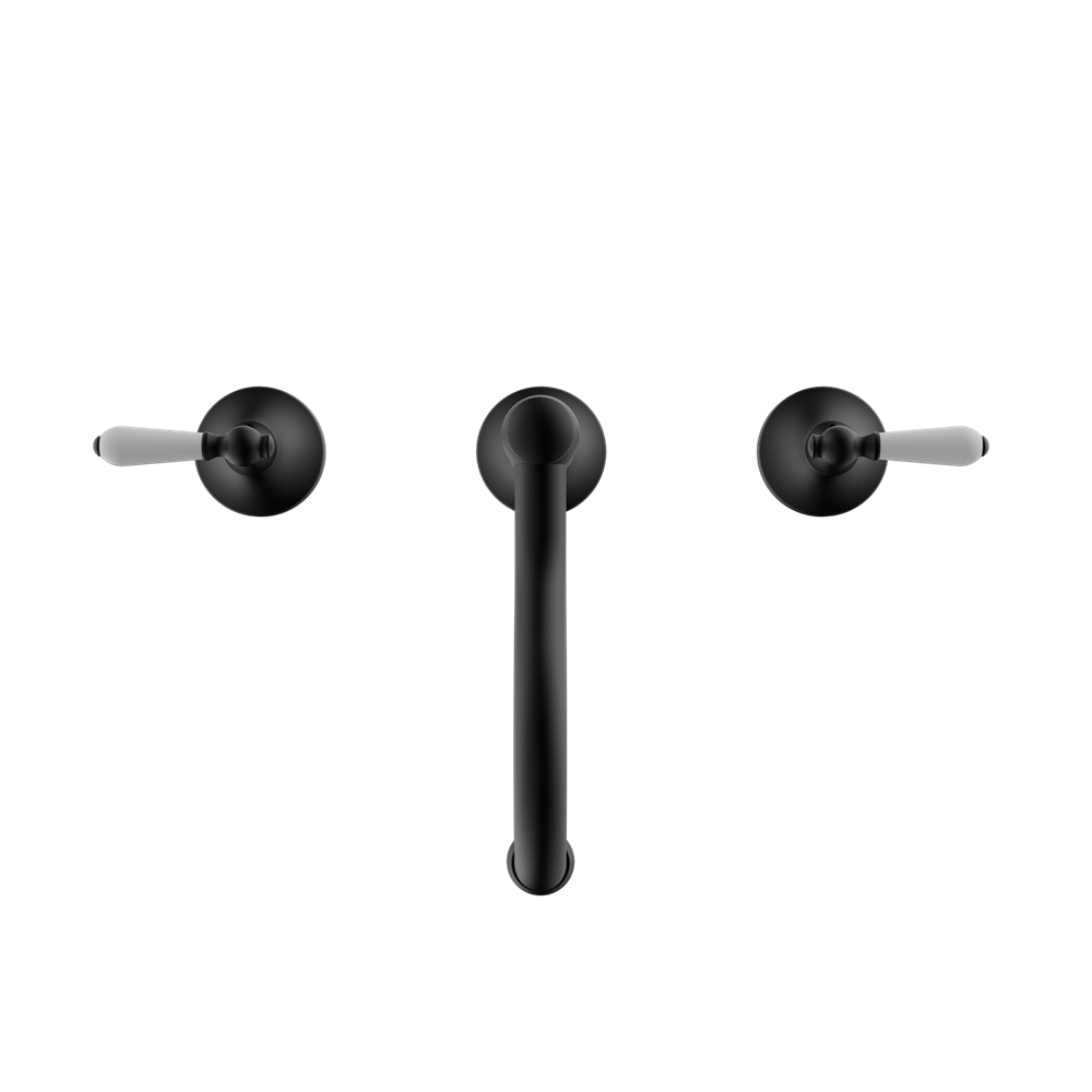 YORK BASIN SET WITH MATTE BLACK