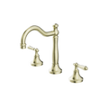 YORK BASIN SET WITH METAL LEVER AGED BRASS (NR692102A02AB) AGED BRASS
