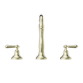 YORK BASIN SET WITH METAL LEVER AGED BRASS (NR692102A02AB) AGED BRASS