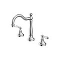 YORK BASIN SET WITH METAL LEVER CHROME