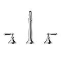 YORK BASIN SET WITH METAL LEVER CHROME