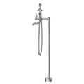 YORK FREESTANDING BATH SET WITH CHROME