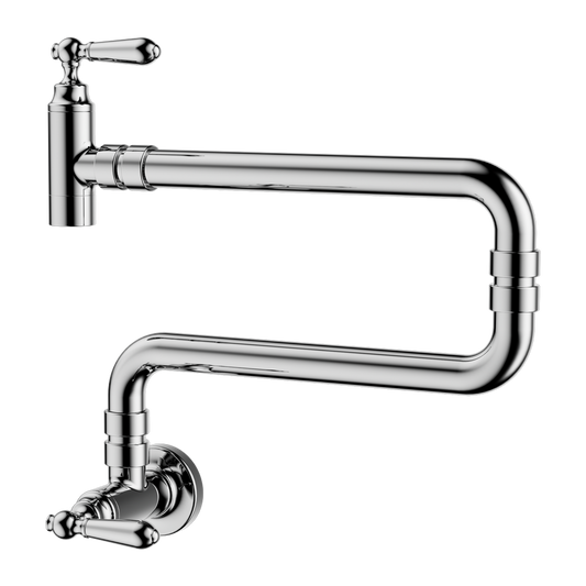 YORK WALL MOUNTED POT FILLER CHROME
